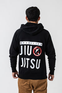 FIGHT SPORTS LOGO ZIP UP HOODIE