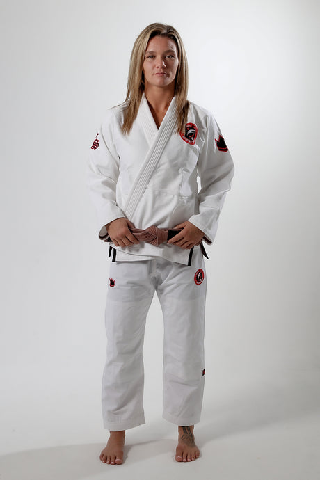 FIGHTSPORTS COMP GI WHITE WOMENS